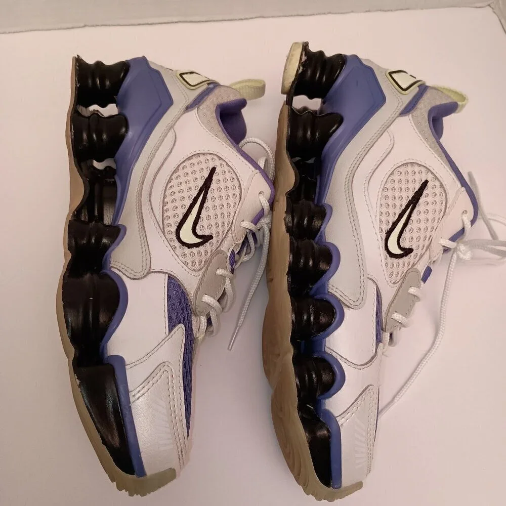 Nike Shox TL Nova White Sapphire Blue Women's Running Shoe Size 7.5